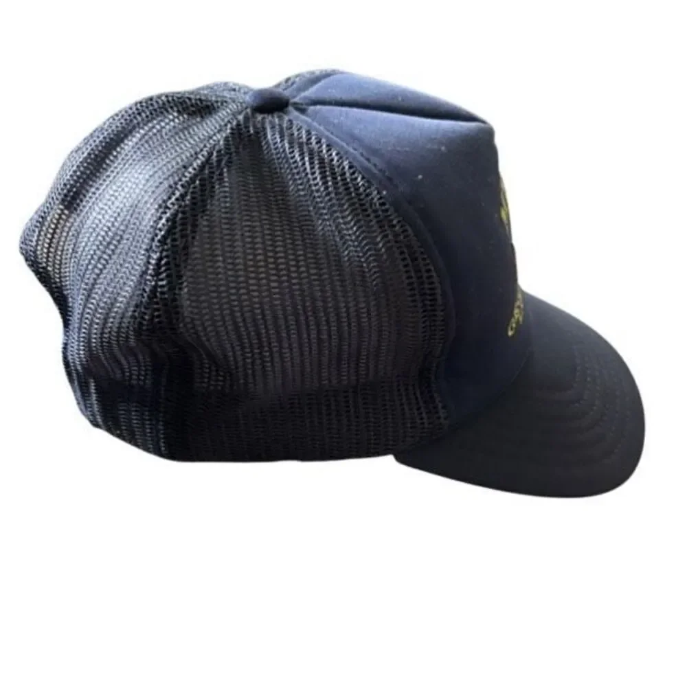 Masonic Lodge Vintage Adjustable Trucker Mesh Cap With Red Cross Pin